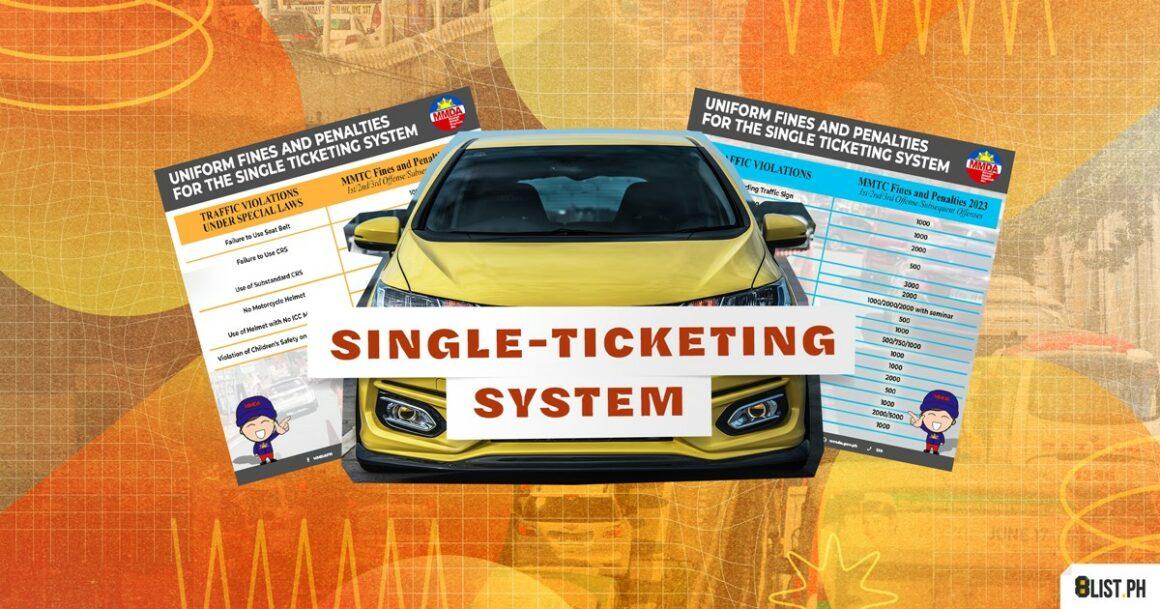 Mmda Single Ticketing System Violations Fines List Ph