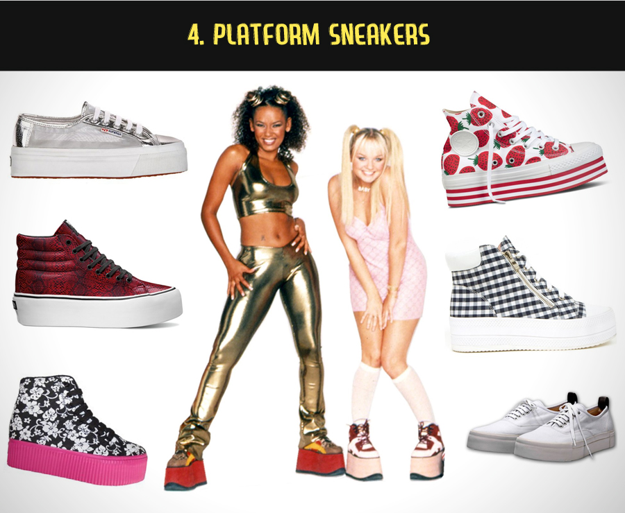 platform sneakers 2000s
