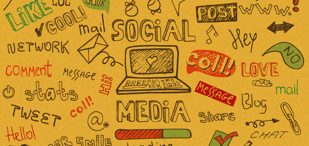 SOCIAL MEDIA header