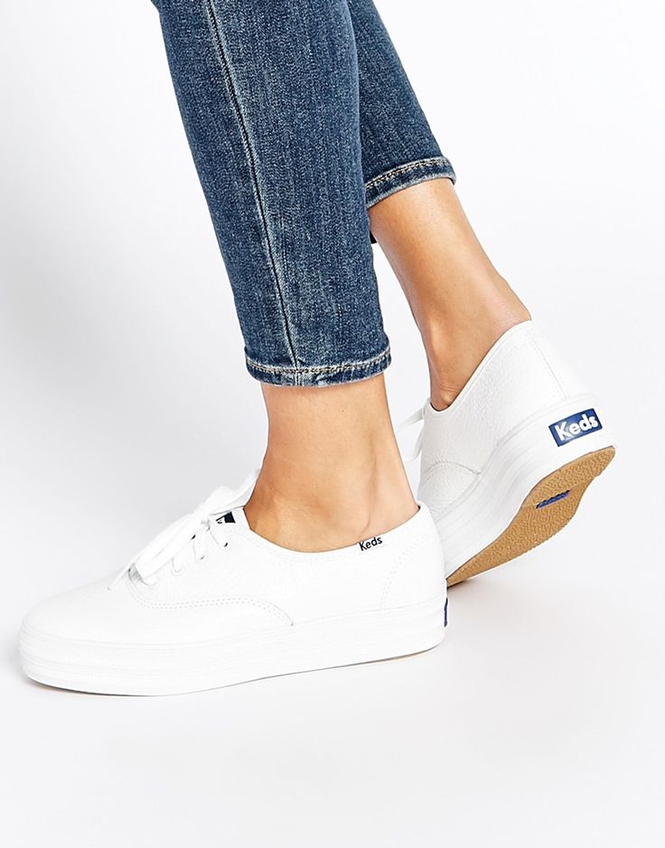 keds triple decker white leather