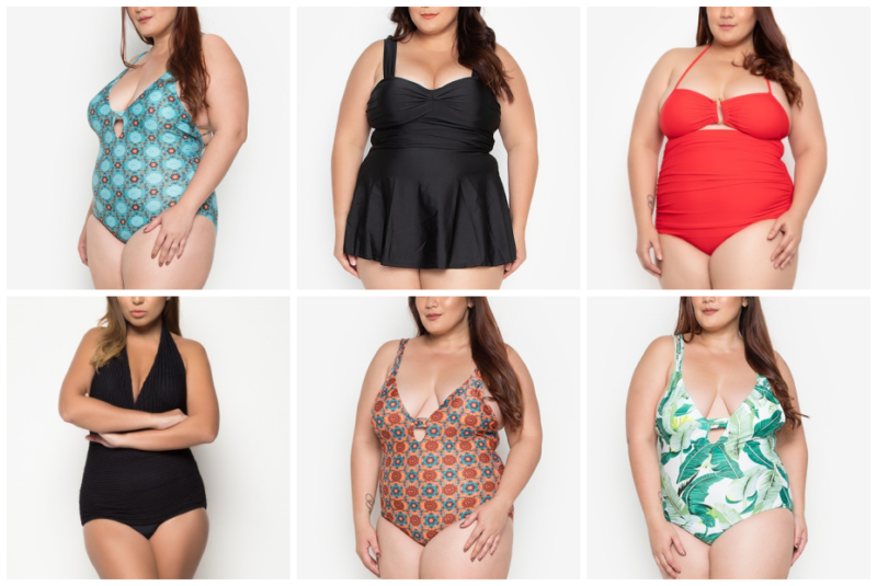 farmers plus size swimwear