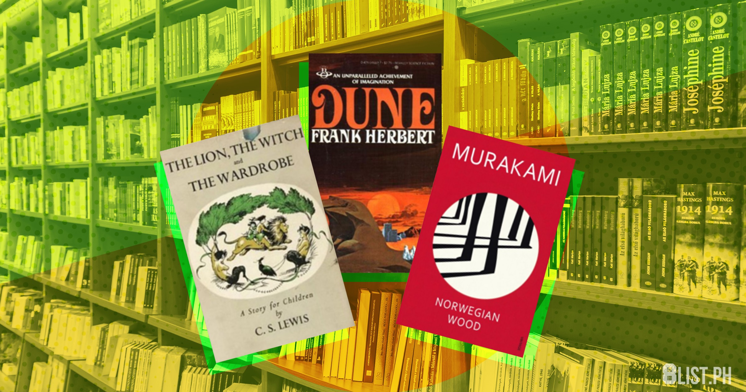 8 Fiction Books You Should Have in your Library 8List.ph