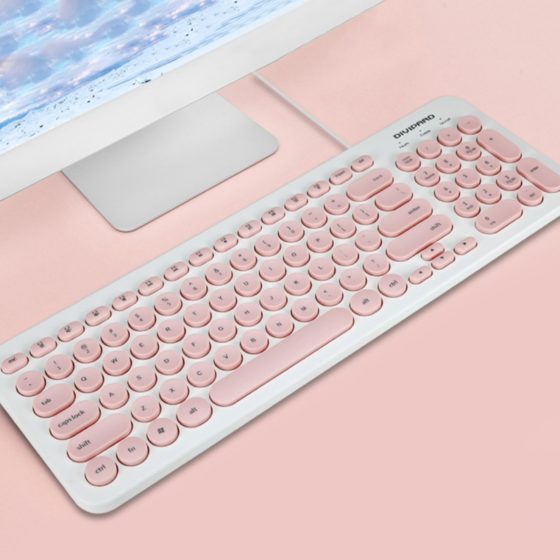 Aesthetic Wireless Keyboards Will Add A Cute Factor To Your Workspace