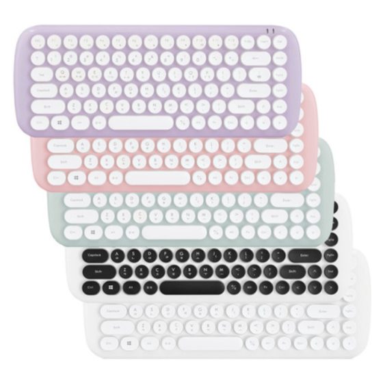 Aesthetic Wireless Keyboards Will Add A Cute Factor To Your Workspace