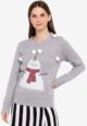Cozy Sweaters and Jackets Christmas Sequin Jumper