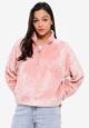 Cozy Sweaters and Jackets Pink Faux Fur