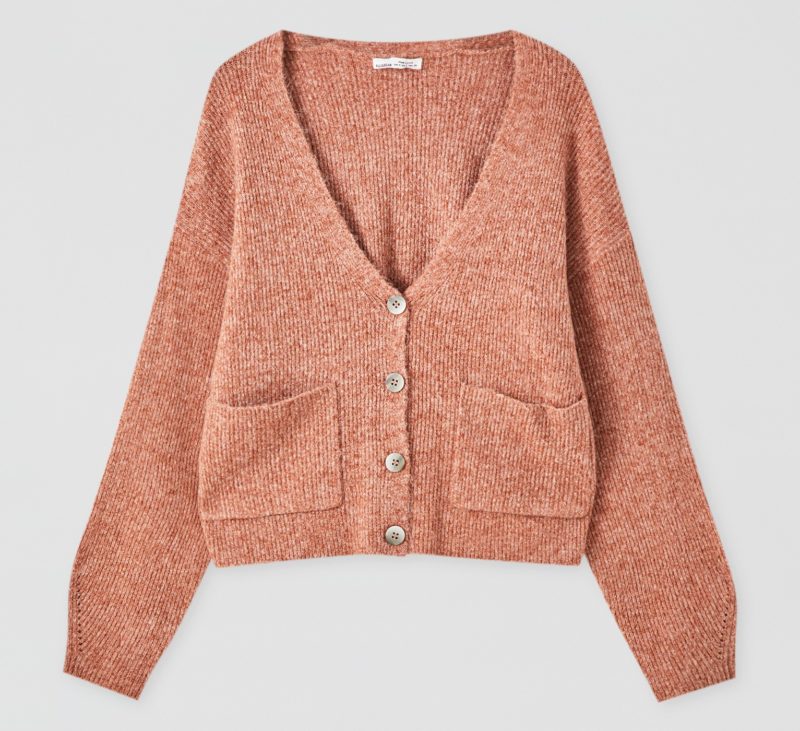 cardigan pull & bear