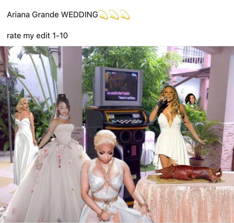 These Hilarious Memes Of Ariana Grande S Surprise Wedding Transform It Into A Typical Pinoy Party 8list Ph