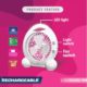 Rechargeable Fan - Akari