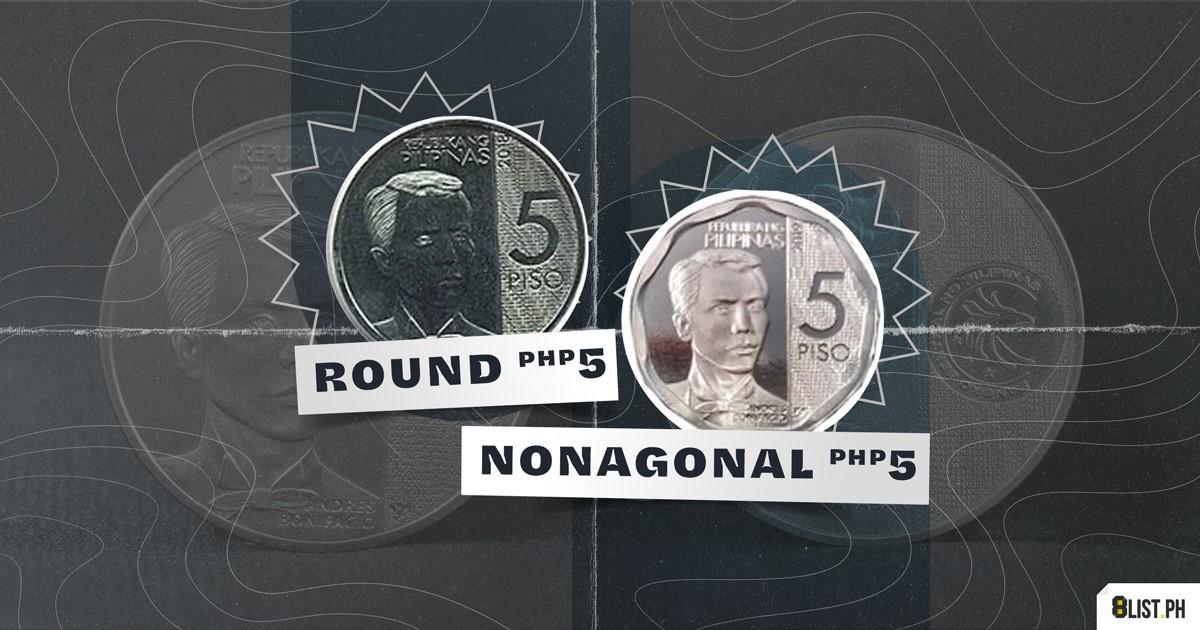Why Are There Two Types of 5Peso Coins? 8List.ph