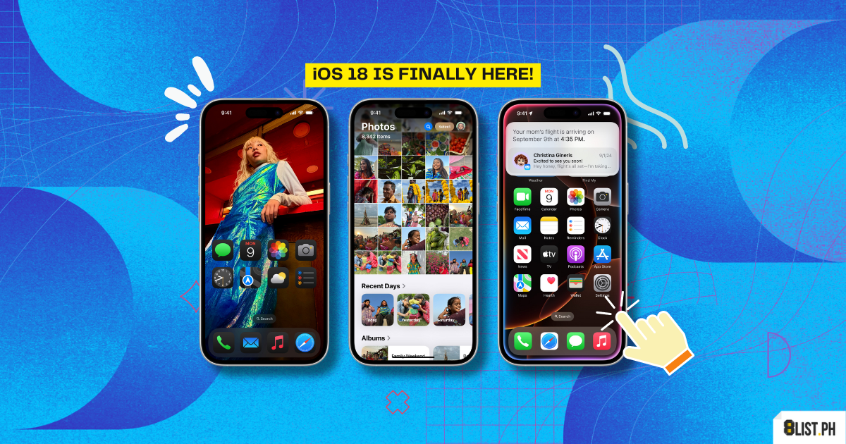 iOS 18 is Here! What are the New Features to Look Forward to? - 8List.ph